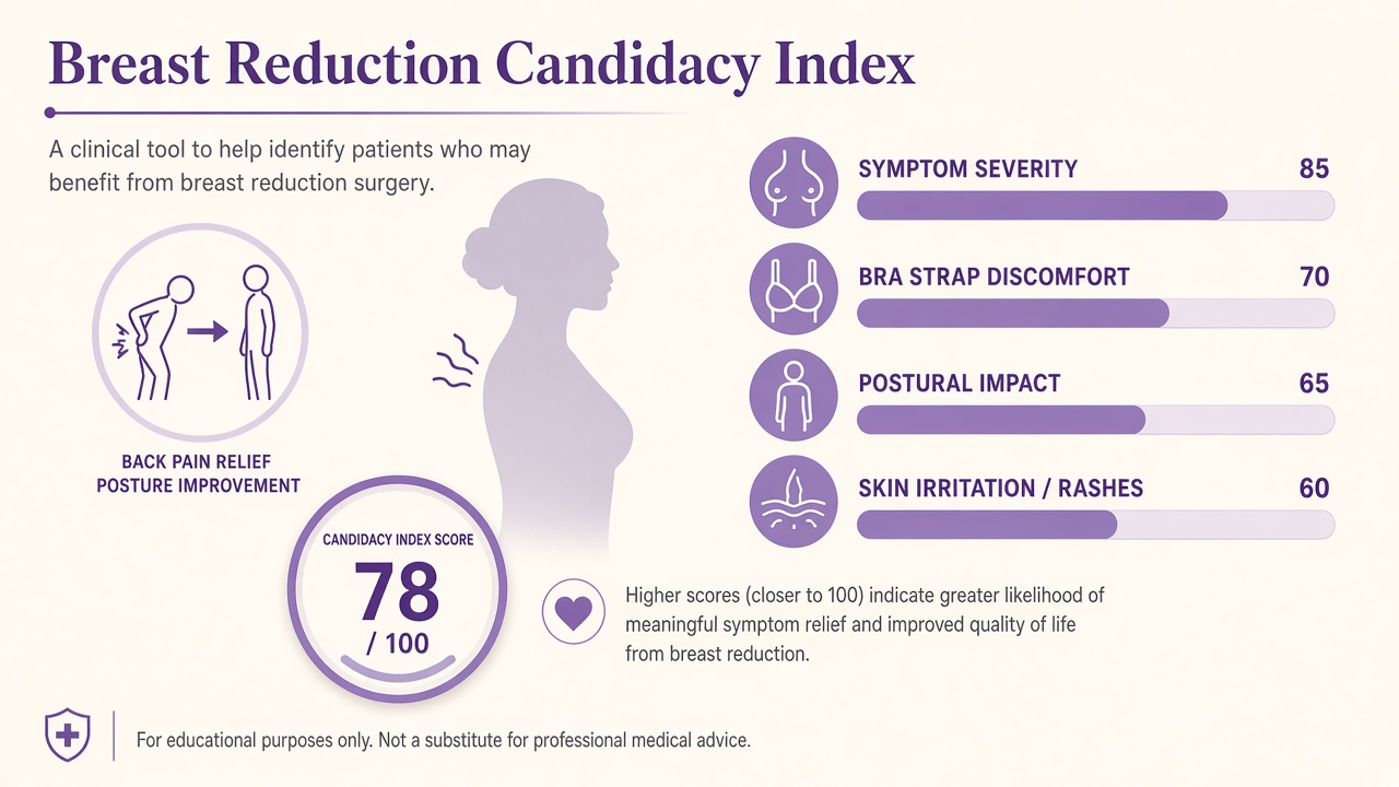Tip infographic: do i qualify for a breast reduction