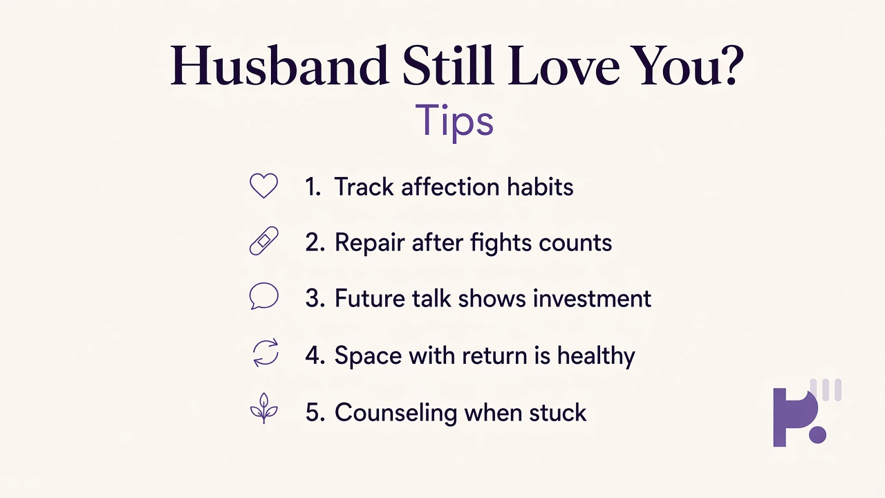 Marital bond tips on affection habits, repair after fights, future talk, distance versus space, counseling when stuck