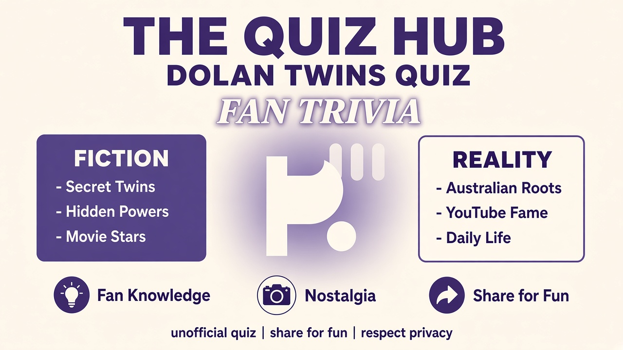 Dolan Twins fan tips: trivia and nostalgia, unofficial quiz, share for fun, respect privacy, fiction vs reality