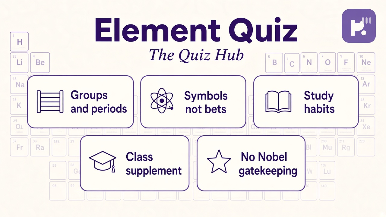 Periodic table study tips: periods and groups, trend arrows, symbol drills, blank table retakes, class prep not credential