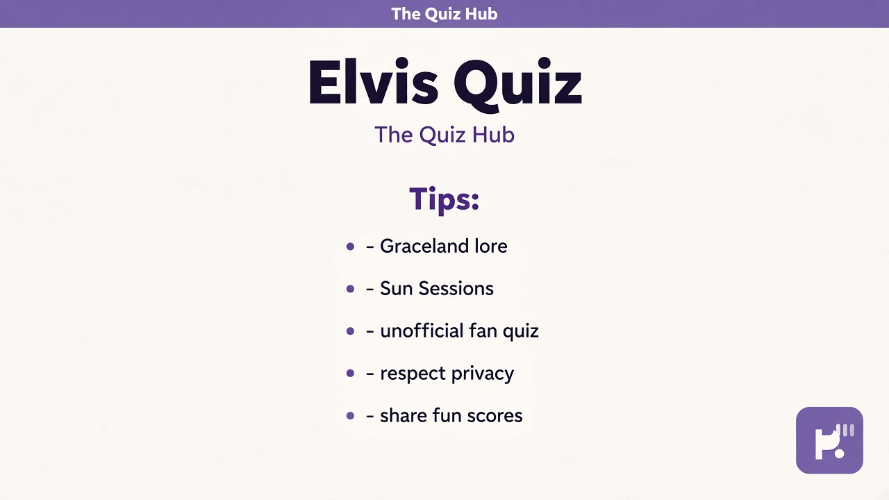 Elvis fan tips: Graceland tours, Sun Studio, Vegas jumpsuits, gospel albums, unofficial disclaimer, privacy respect