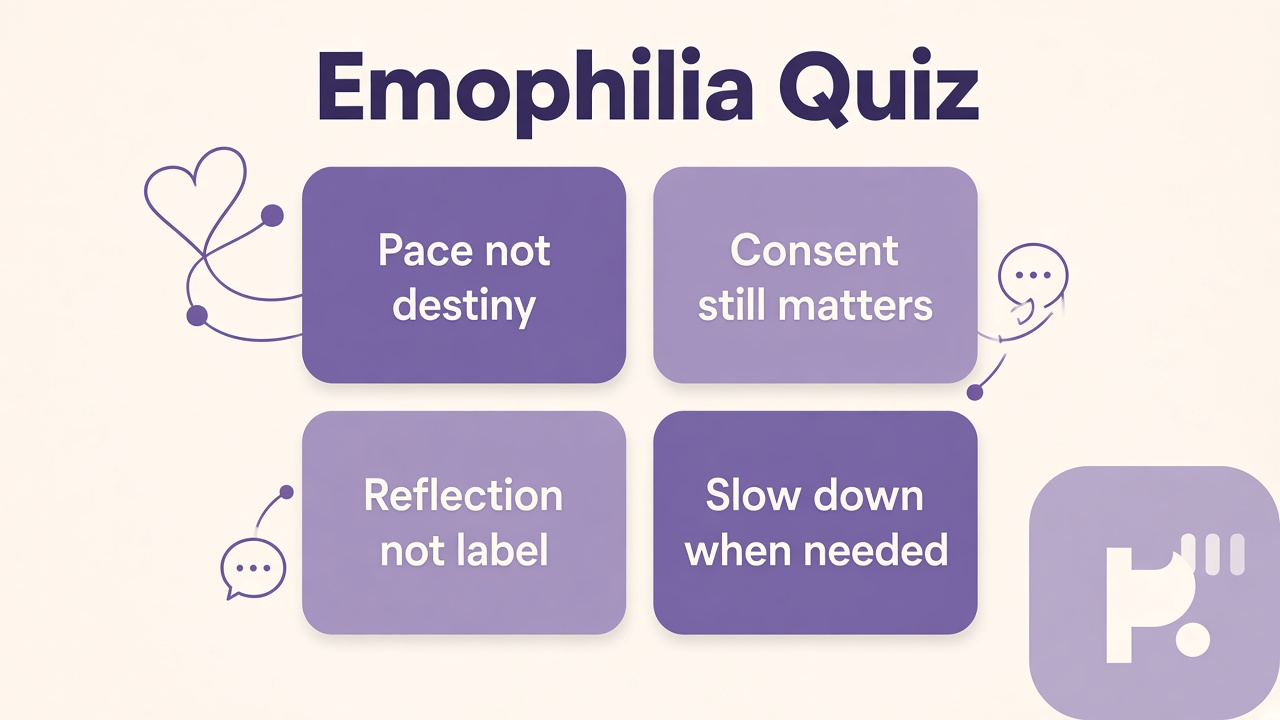 Fast crush tips: pace not destiny, consent still matters, reflection not label, slow down when needed