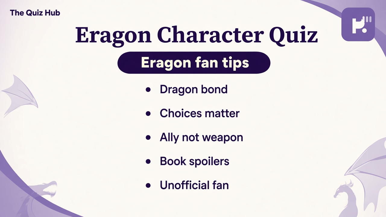 Eragon fan tips: dragon bond ally, choices matter, spoiler tags, unofficial not Paolini, fiction not friendship