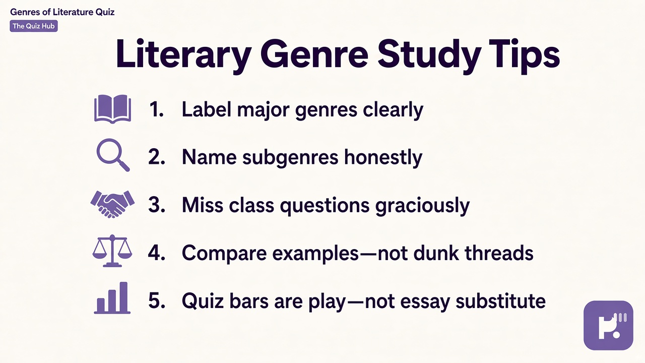 Genre study tips: label genres, honest subgenres, gracious class misses, playful bars not essay substitute dunk threads