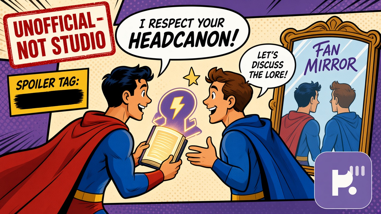 Superhero guess tips: fair clues; tag spoilers; credit creators; quiz not studio hire