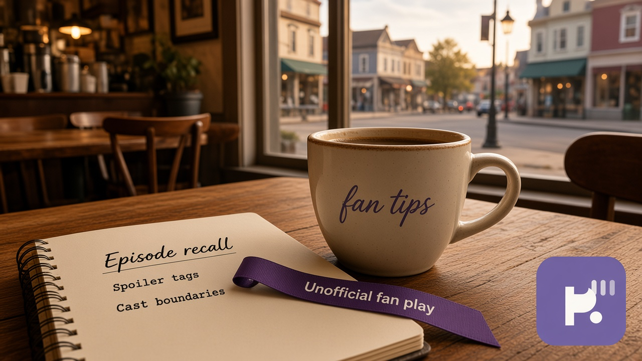 Gilmore Girls tips: recall humility; spoiler tags; cast boundaries; quiz not Netflix or WB endorsement