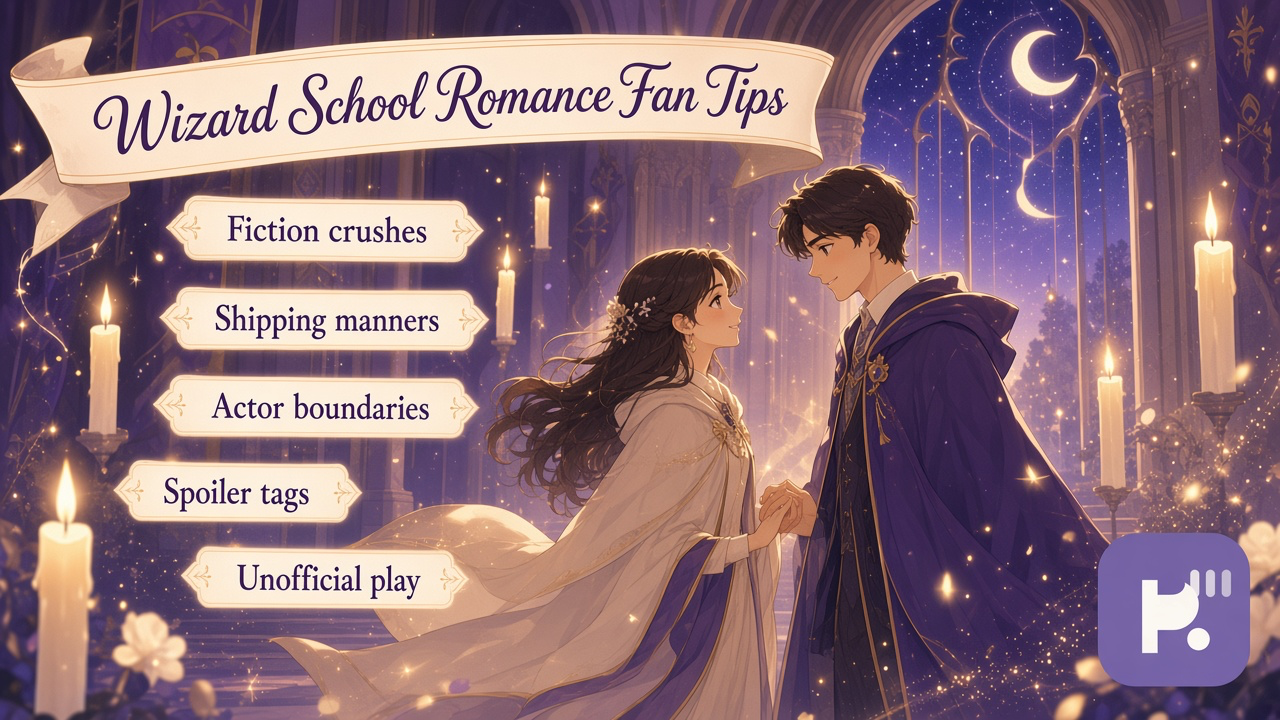 HP boyfriend quiz tips: fiction crush play; tag ships; actors not boyfriends; not Warner Bros endorsement