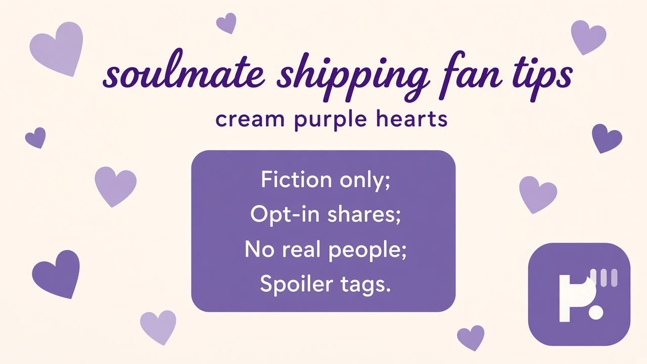 Harry Potter soulmate quiz tips: fiction ship lanes; consent before ship wars; tag spoilers; unofficial not WB marriage proof