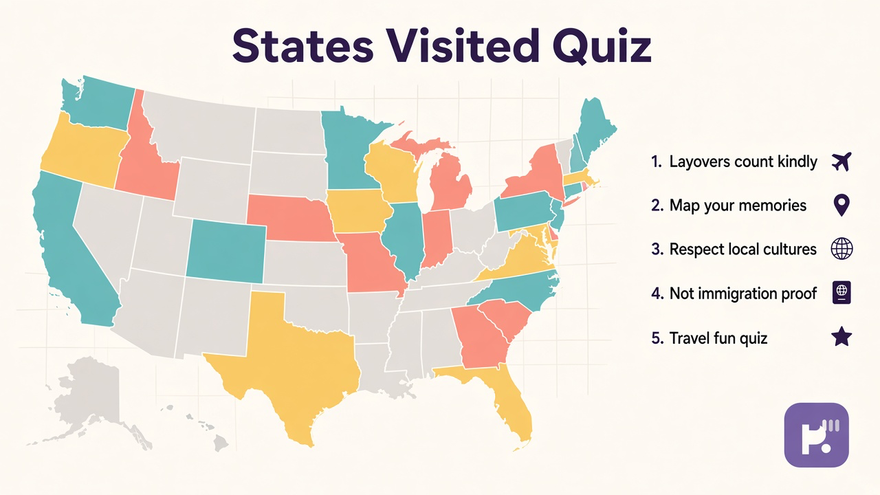 Travel map tips: log layovers honestly; skip brag dunking; consent before audits; quiz not legal proof