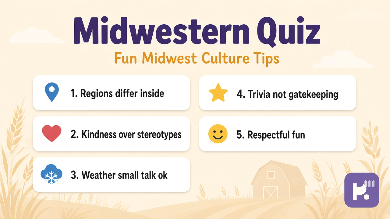 Midwest trivia tips: regional curiosity; anti-stereotype talk; learn before dunk; quiz not gatekeeping