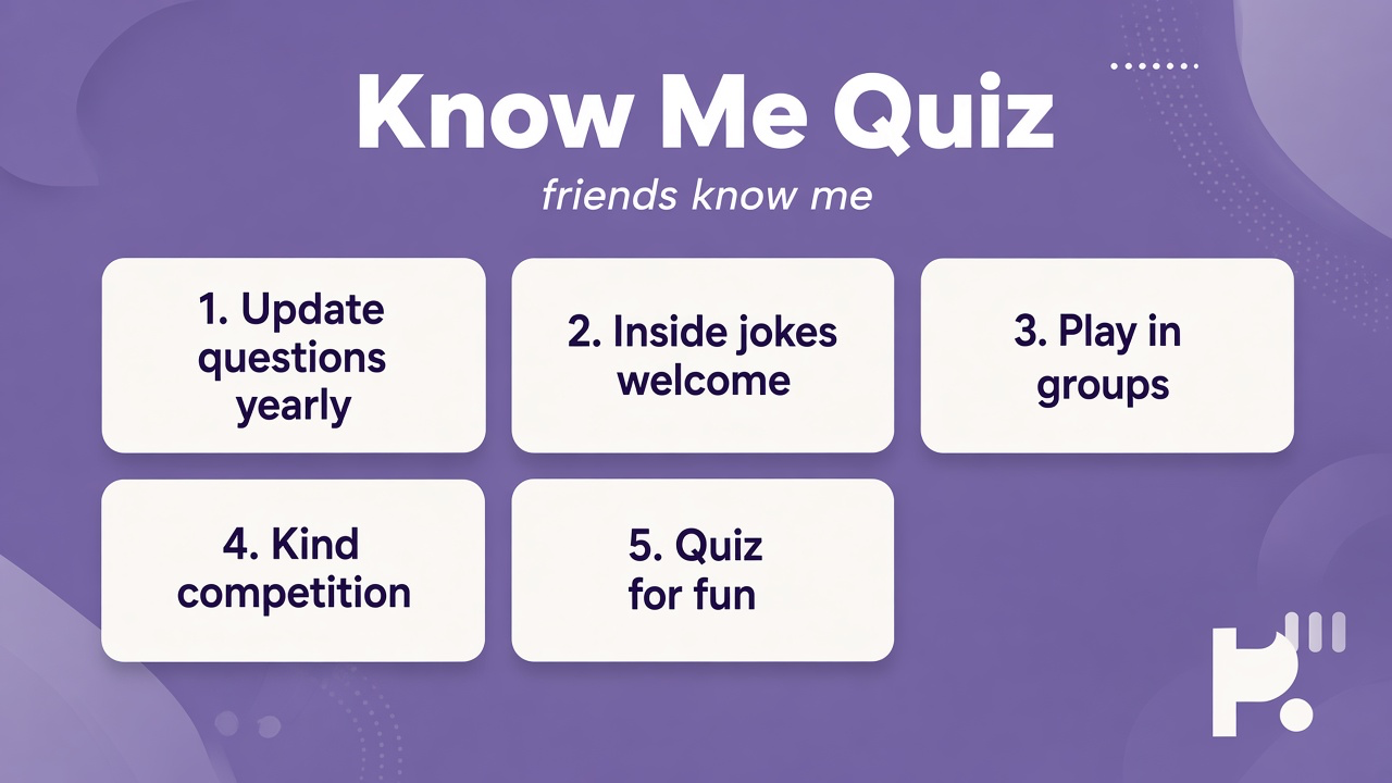 Friend know-me tips: curious listening; ask not profile; party consent; unofficial not friendship rank
