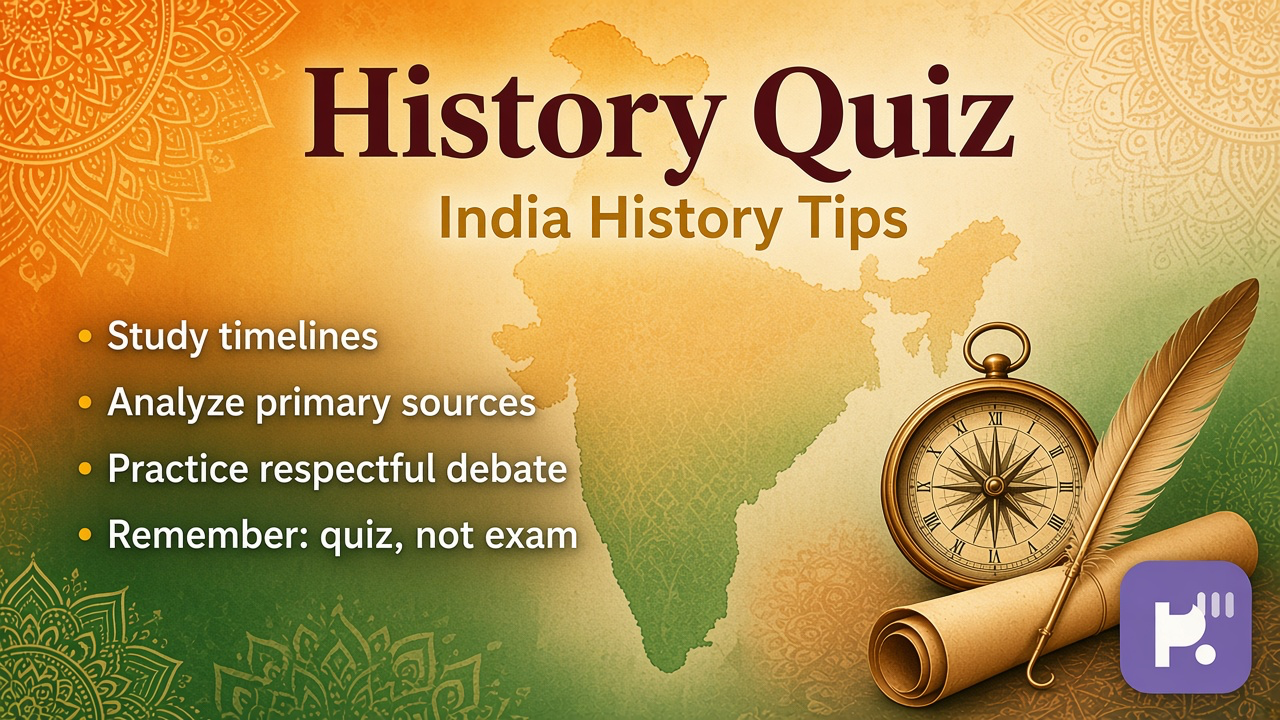 Indian history tips: timeline hooks; freedom context; source kindness; quiz not textbook oracle or cousin dunk threads