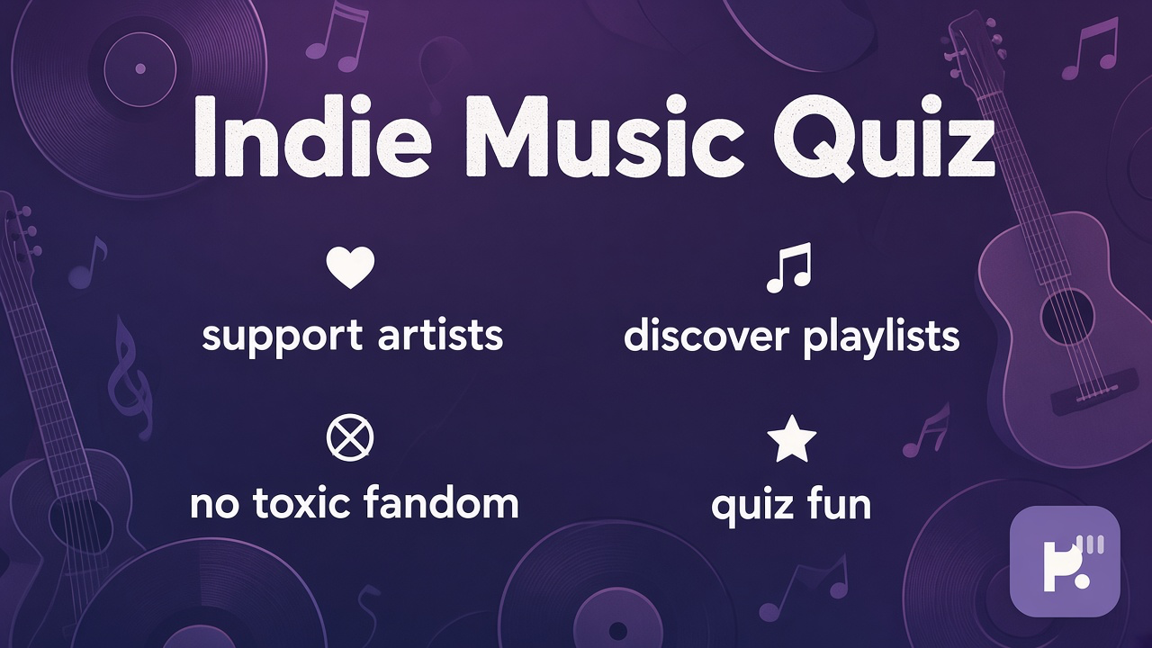 Indie music tips: scene eras; fair discovery; venue respect; quiz not critic credentials or artist dunk