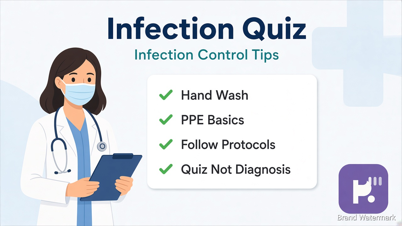 Infection control tips: standard precautions; PPE basics; isolation humility; quiz not diagnosis or ward clearance