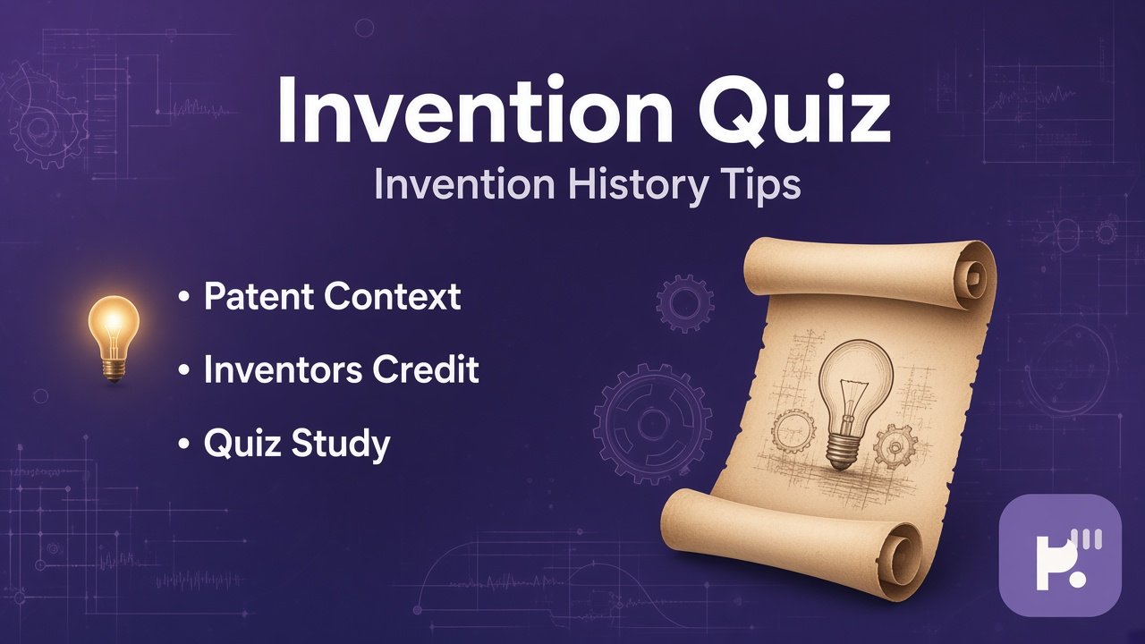 Invention study tips: humble date misses; cite inventors; kind debates; playful quiz not patent lawyer clearance