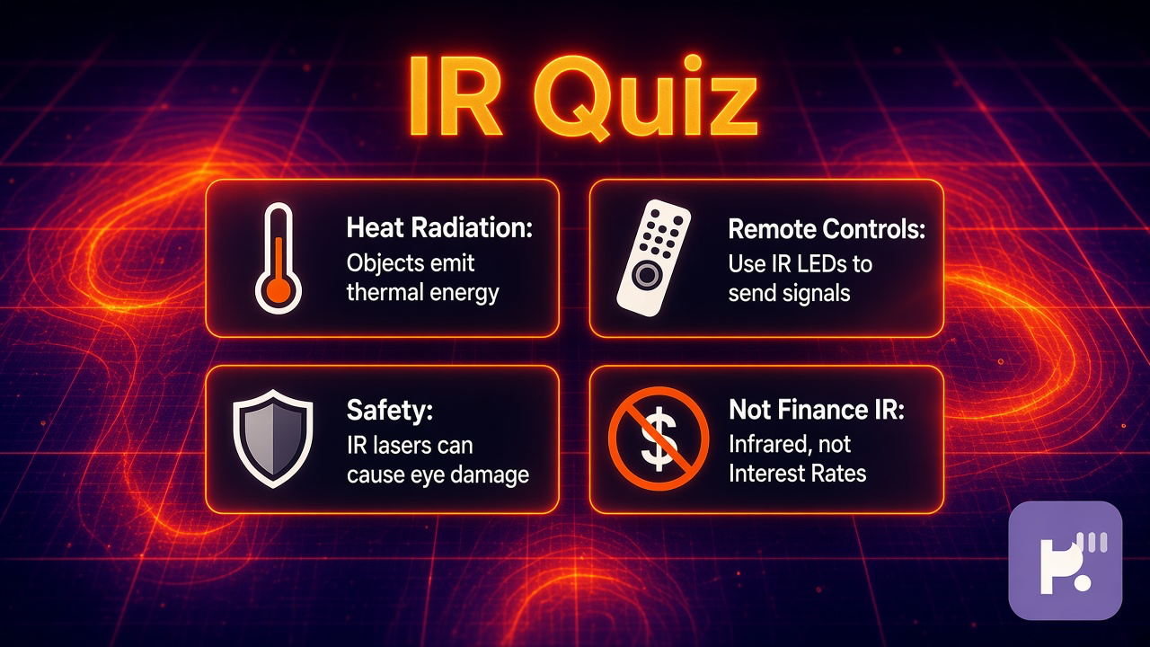 Infrared study tips: IR wavelengths; heat radiation; remote sensing; quiz not engineer cert or lab dunk threads