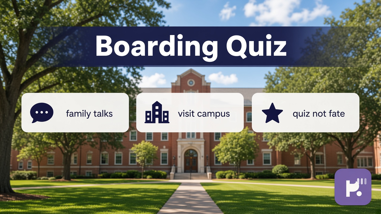 Boarding tips: homesickness cues; academic fit; family talks; cost honesty; quiz not enrollment fate or peer dunks