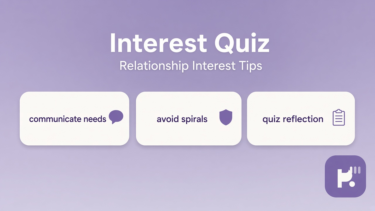 Losing interest quiz tips: notice effort trends, text rhythm, anxiety vs evidence, quiz not breakup verdict