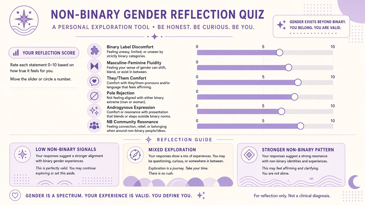 Non-binary test diagram with six reflection domain bars